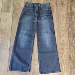 Baggy Wide Leg High Rise Jeans